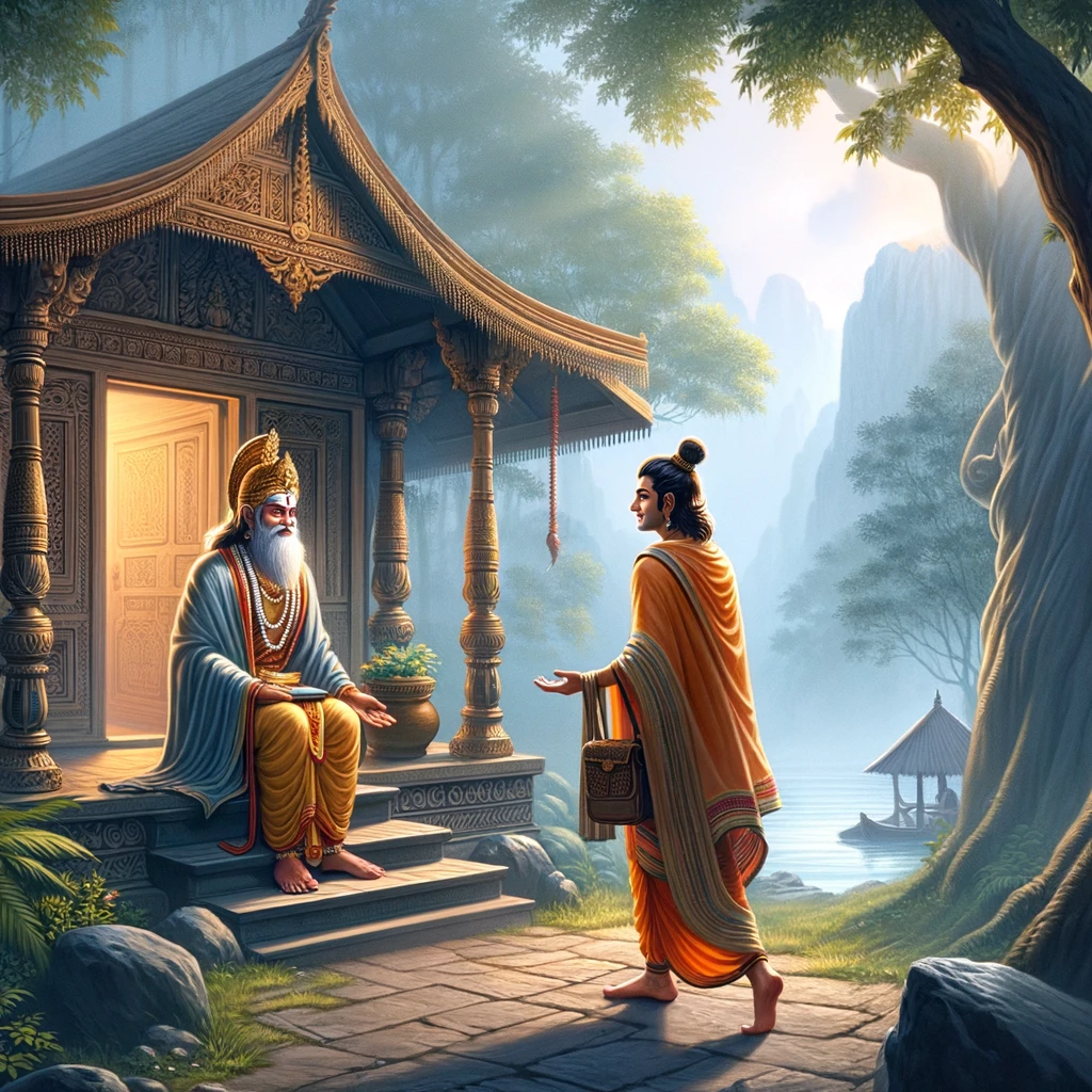 Bharata Meets Bharadvaja